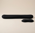 Set repose-poignets clavier et souris en mousse à mémoire de forme noir